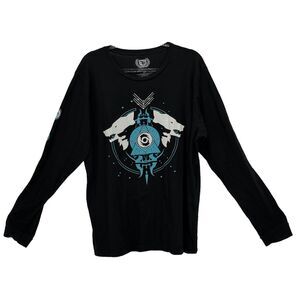 Destiny 2 Men's Shirt A Frightening Power Braytech Werewolf Rewards XL Long Game